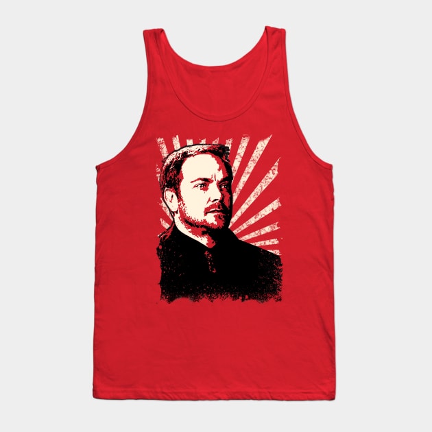 Crowley - King Of Hell - Portrait Tank Top by Magmata
